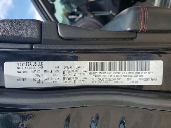 2019 JEEP GRAND CHEROKEE Trailhawk