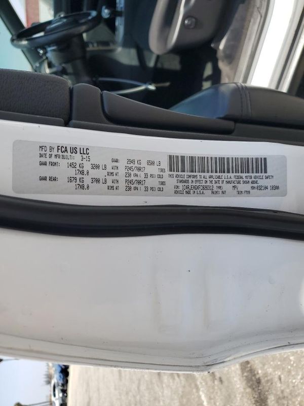 2015 JEEP GRAN CHERO Laredo