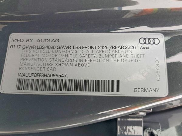 2017 AUDI A3