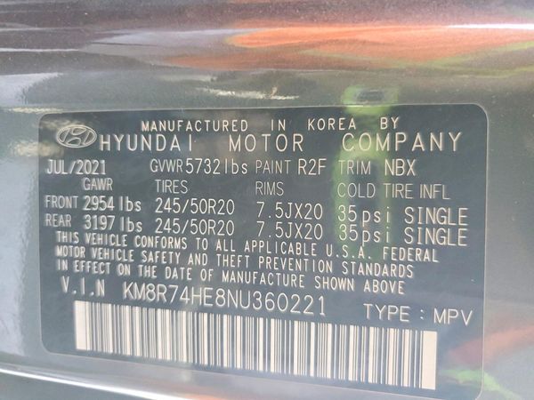 2022 HYUNDAI PALISADE Caligraphy