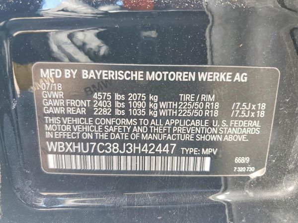 2018 BMW X1 sDrive28i
