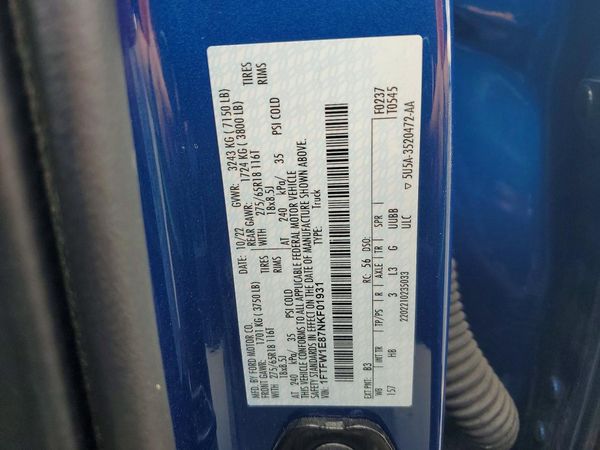 2022 FORD F150