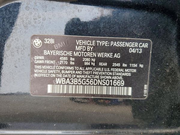 2013 BMW 328 xDrive SA