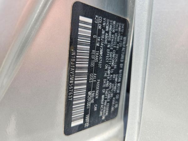 2021 NISSAN ROGUE SPORT SV