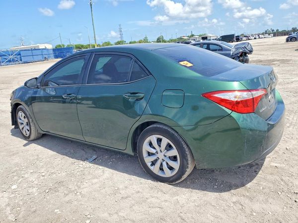 2016 TOYOTA COROLLA L/LE
