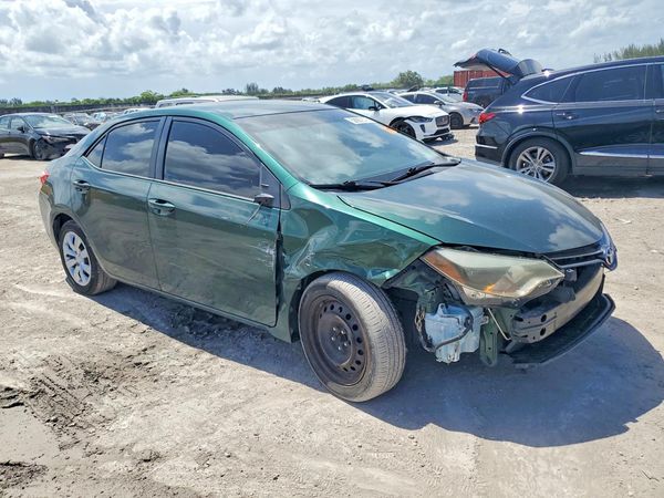 2016 TOYOTA COROLLA L/LE