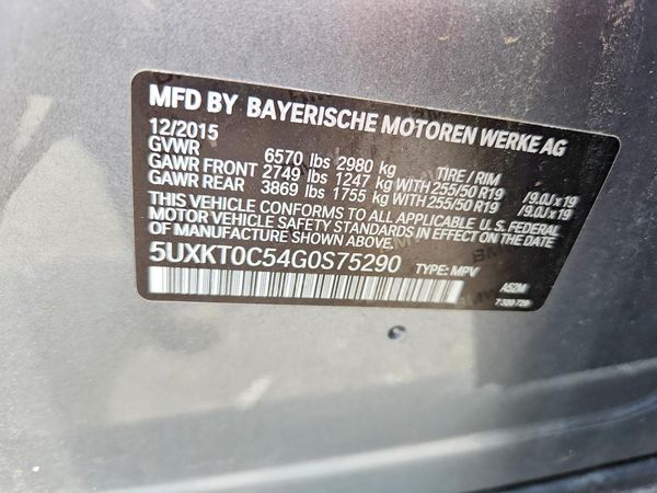 2016 BMW X5