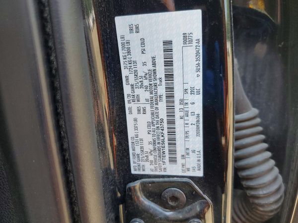 2020 FORD F150
