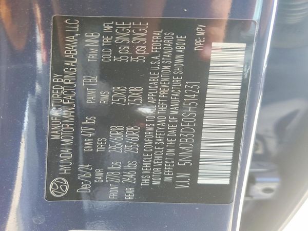2025 HYUNDAI TUCSON SEL