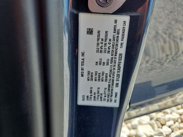 2023 TESLA MODEL 3