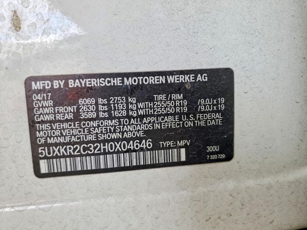 2017 BMW X5 sDrive35i