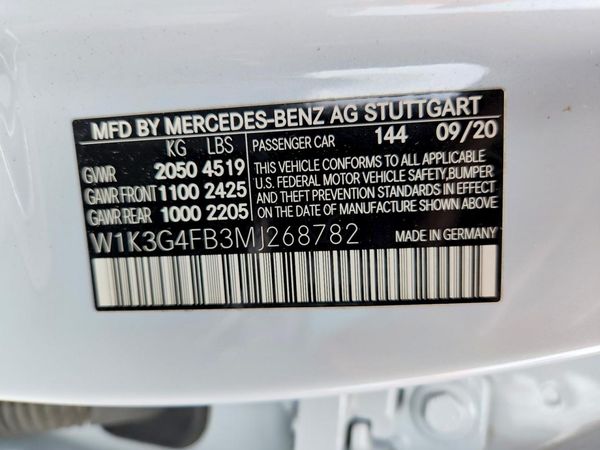 2021 MERCEDES-BENZ A-CLASS