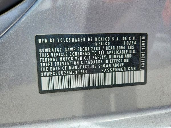 2025 VOLKSWAGEN JETTA SE