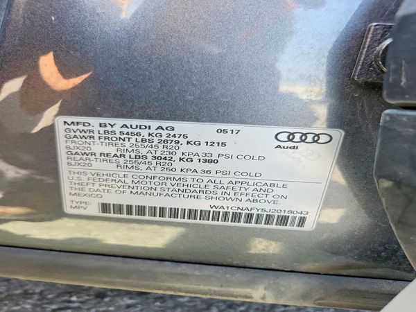 2018 AUDI Q5