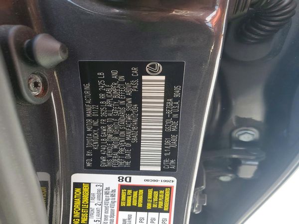 2022 LEXUS ES 350 350 Premium