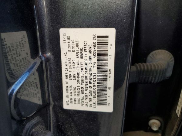 2015 ACURA TLX Base
