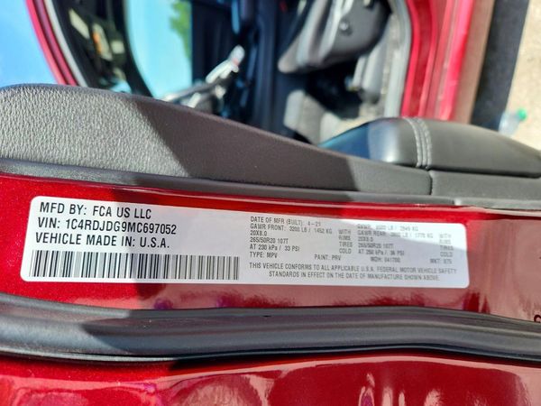 2021 DODGE DURANGO GT