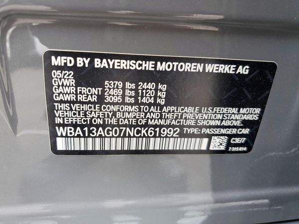 2022 BMW 530E