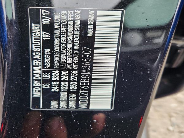 2018 MERCEDES-BENZ E AMG E43