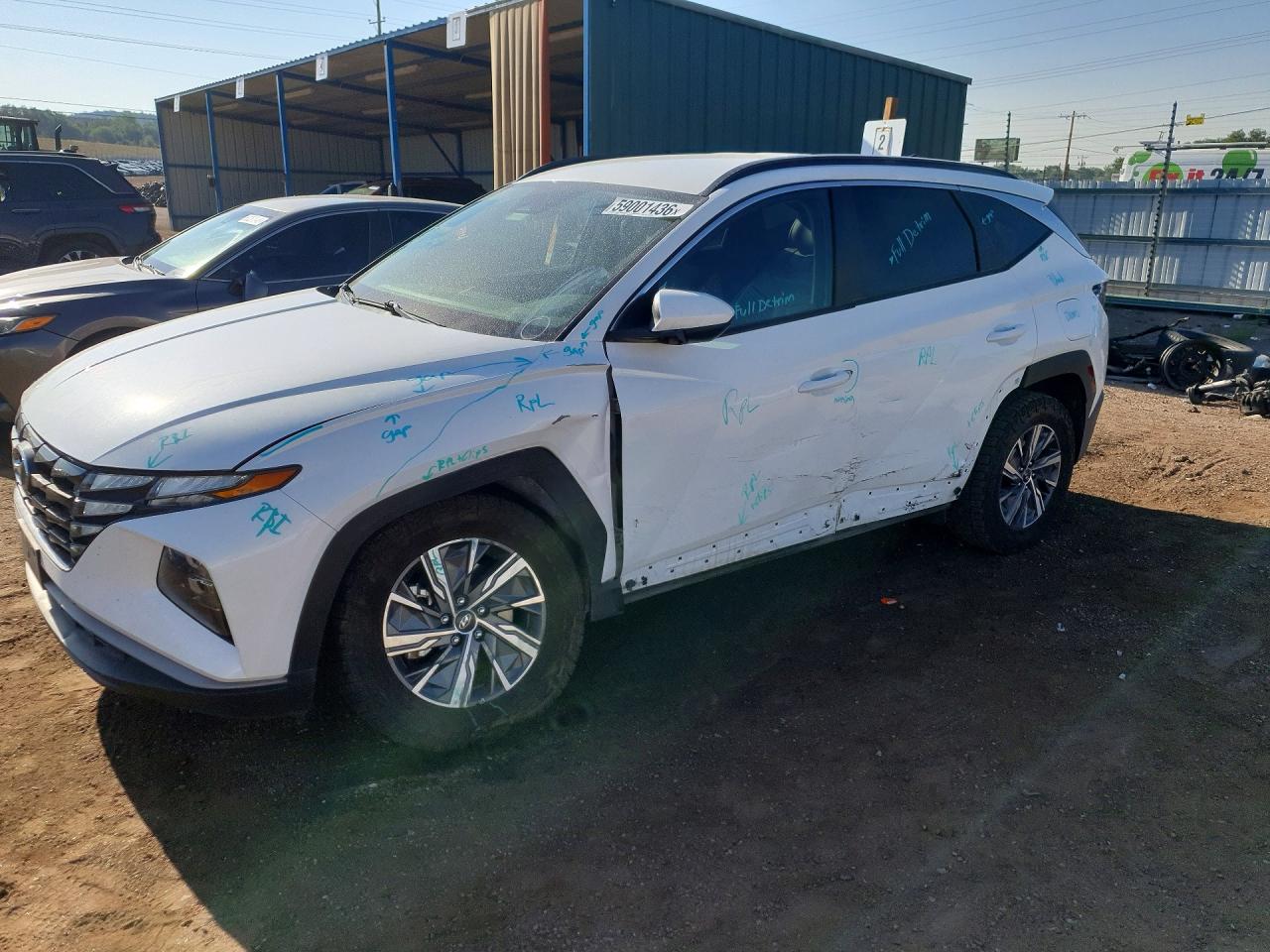 2024 HYUNDAI TUCSON Blue