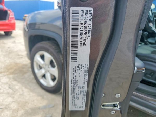 2021 JEEP COMPASS LATITUDE 4X4