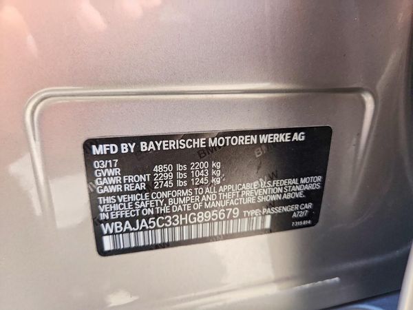 2017 BMW 530