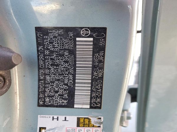 2022 TOYOTA PRIUS