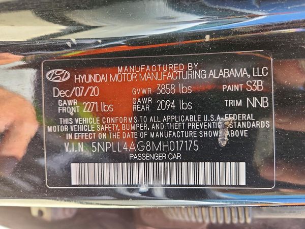 2021 HYUNDAI ELANTRA