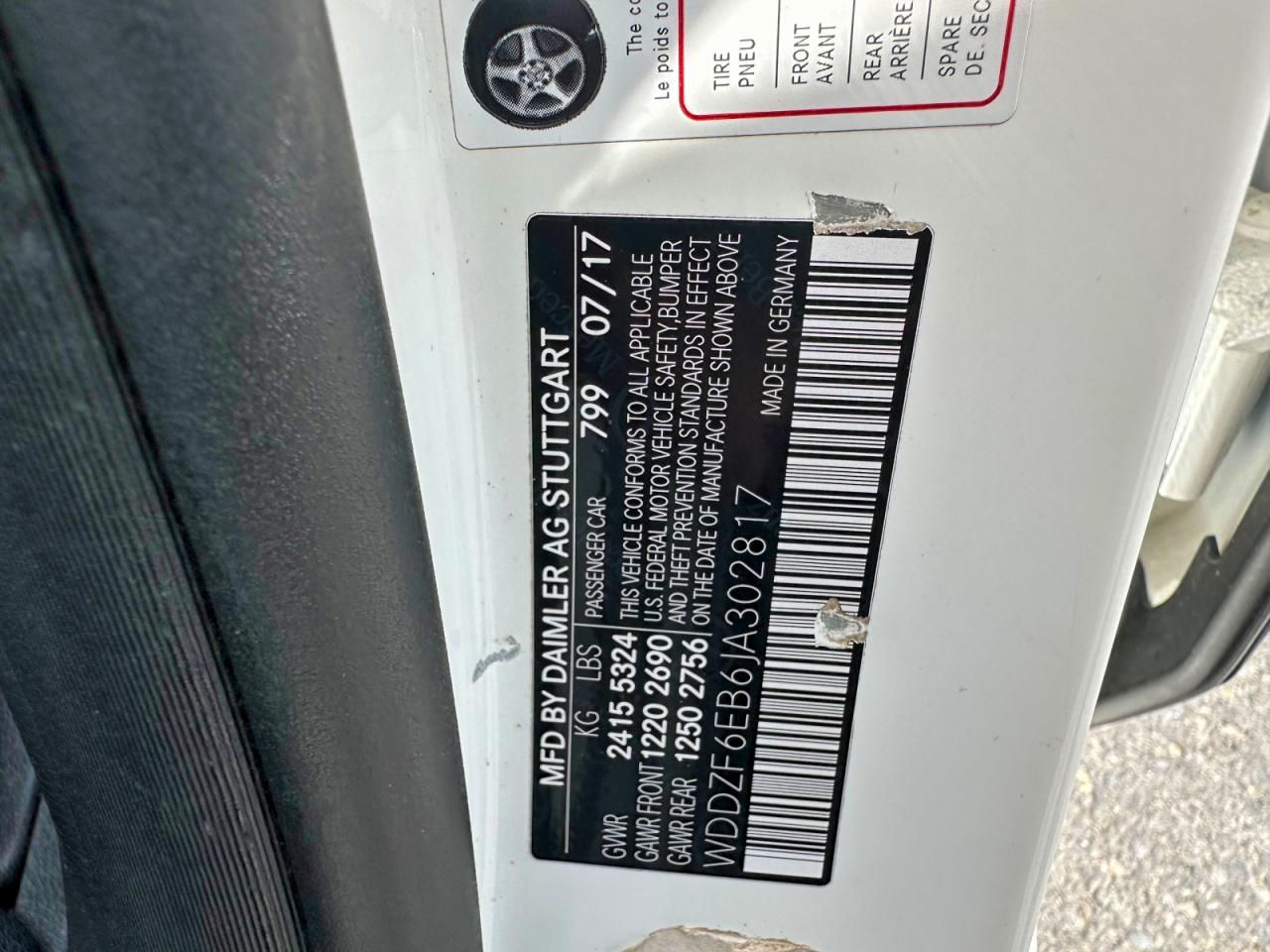 2018 MERCEDES-BENZ E AMG E43