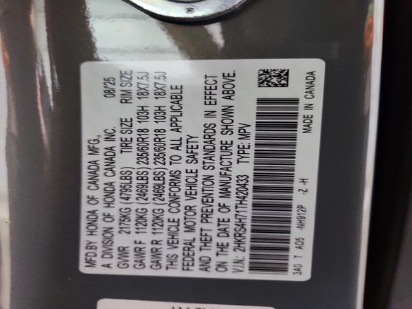 2026 HONDA CR-V EX-L