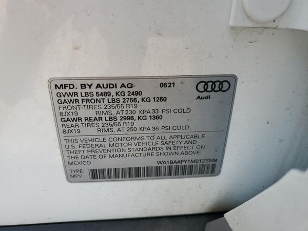 2021 AUDI Q5