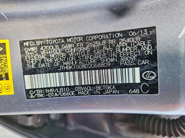 2013 LEXUS ES 350