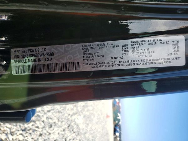 2023 JEEP WRANGLER 4-DOOR SAHARA 4XE