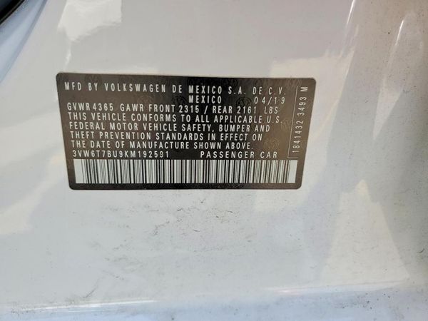 2019 VOLKSWAGEN JETTA