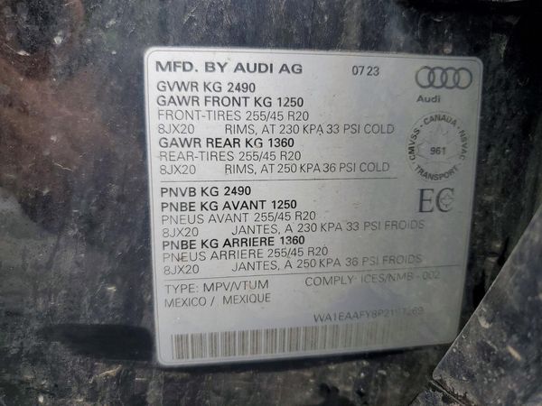 2023 AUDI Q5