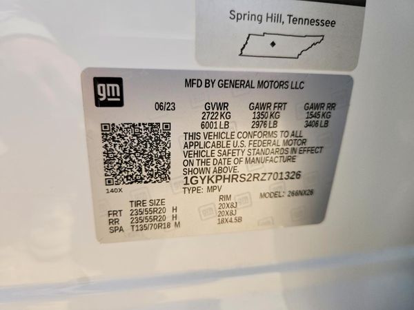 2024 CADILLAC XT6 Sport Platinum