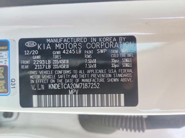2021 KIA SELTOS SX