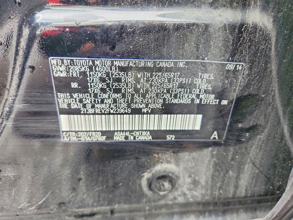 2015 TOYOTA RAV4 LE (X Grade)