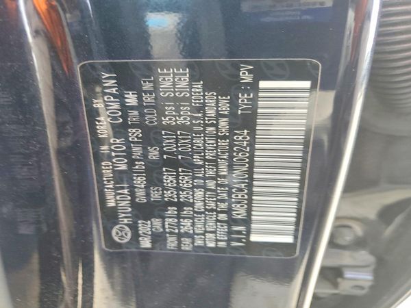 2022 HYUNDAI TUCSON Blue