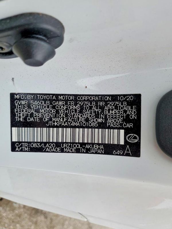 2021 LEXUS LC