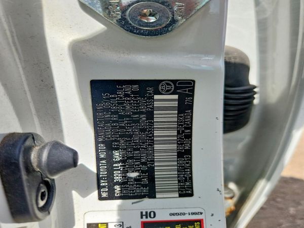 2015 TOYOTA COROLLA L/LE