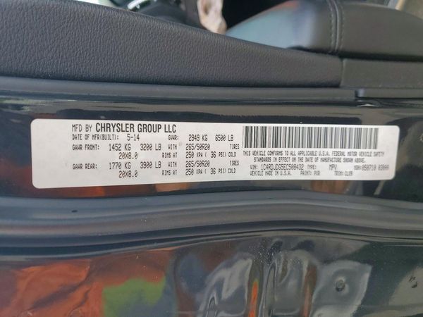 2014 DODGE DURANGO CITADEL Limited