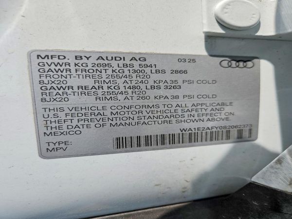 2025 AUDI Q5 E