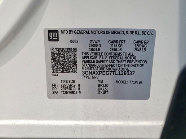 2026 CHEVROLET EQUINOX 2LT