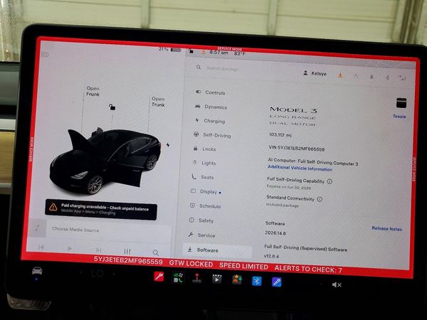 2021 TESLA MODEL 3
