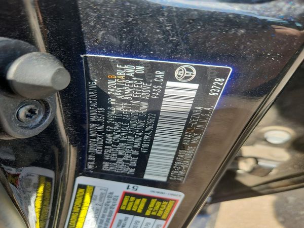 2018 TOYOTA CAMRY