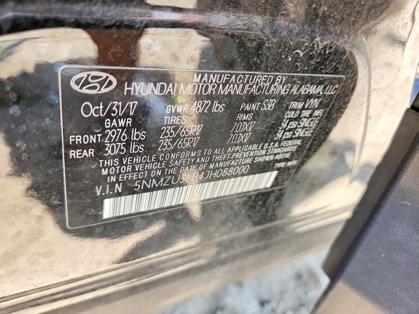 2018 HYUNDAI SANTA FE SPORT