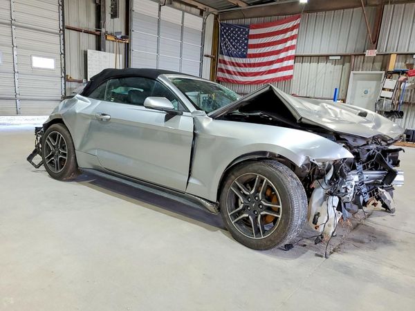 2021 FORD MUSTANG I4 Convertible — Passenger 3/4