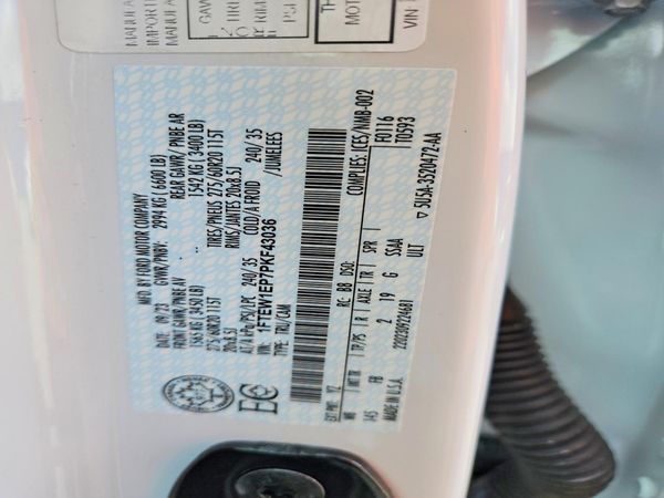 2023 FORD F150 SuperCrew