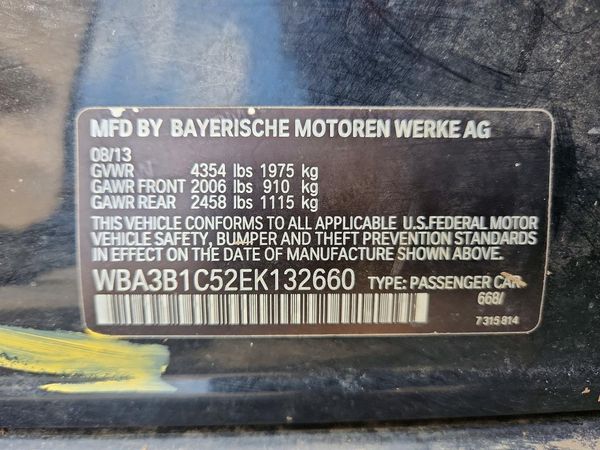 2014 BMW 320 SA